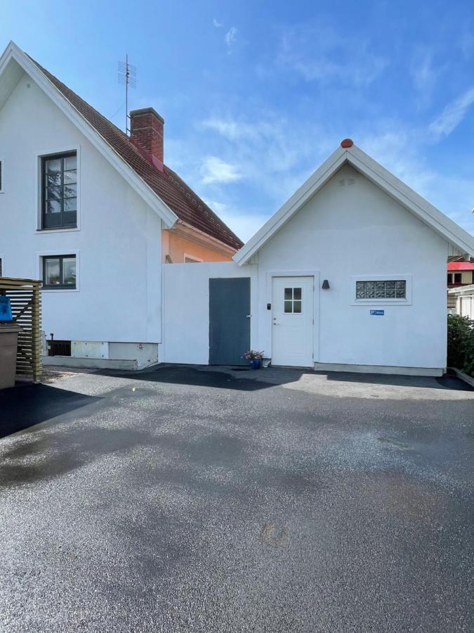 Kaptenhuset Skrea Strand Falkenberg Exterior foto